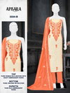 Apsara 3334 A To D By Bipson Pure Roman Silk Dyed With Embroidery Work Top Bottom With Dupatta Wholesale In India